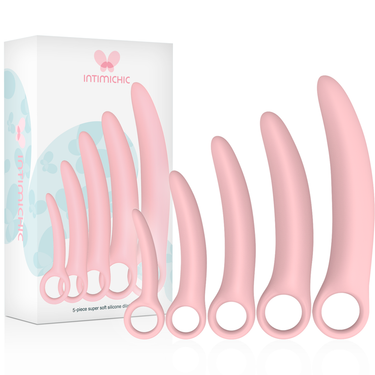 Set di Dilatatori Vaginali in Silicone per Ripristino e Comfort